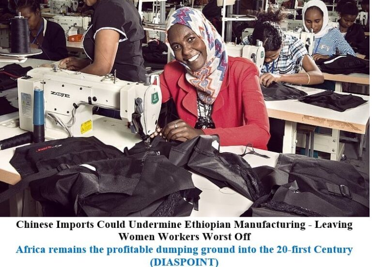 Chinese Imports Could Undermine Ethiopian Manufacturing – Leaving Women Workers Worst Off