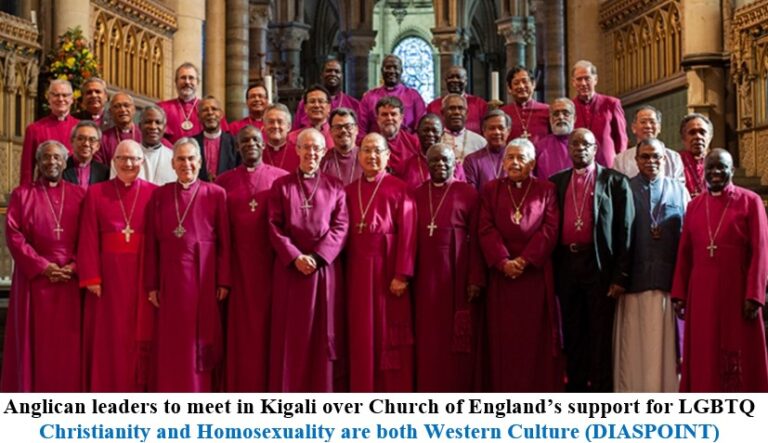 Anglican leaders to meet in Kigali over Church of England’s support for LGBTQ