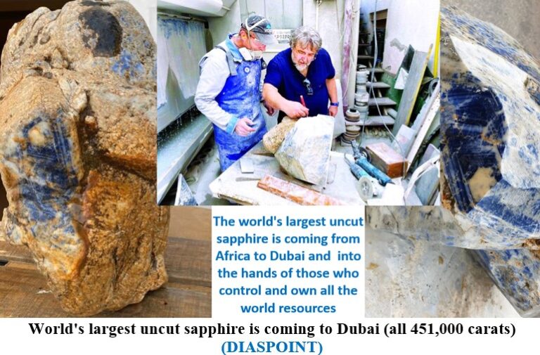 World’s largest uncut sapphire is coming to Dubai (all 451,000 carats)