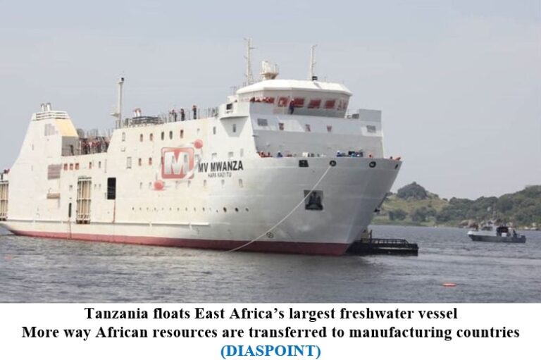 Tanzania floats East Africa’s largest freshwater vessel