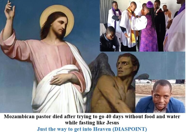 Mozambican pastor died after trying to go 40 days without food and water while fasting like Jesus