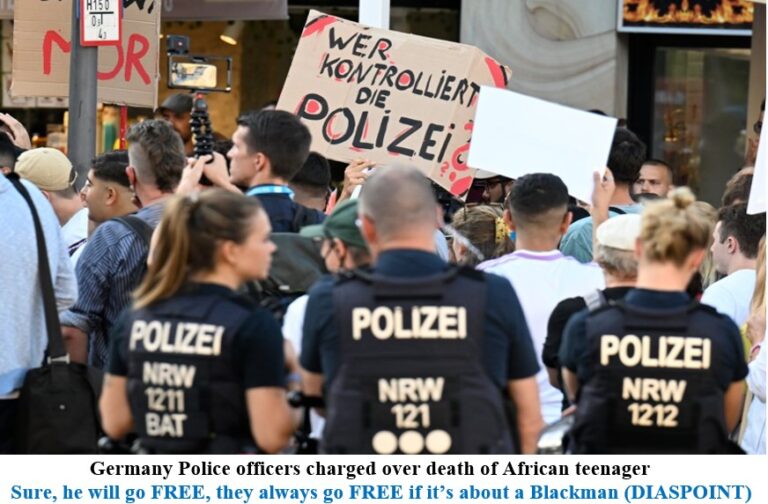 Germany Police officers charged over death of African teenager