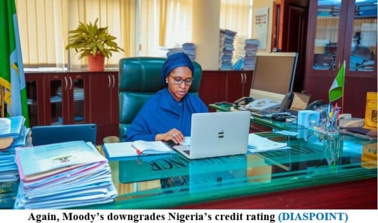 Again, Moody’s downgrades Nigeria’s credit rating