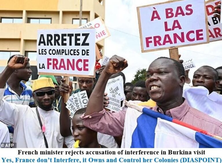 French minister rejects accusation of interference in Burkina visit