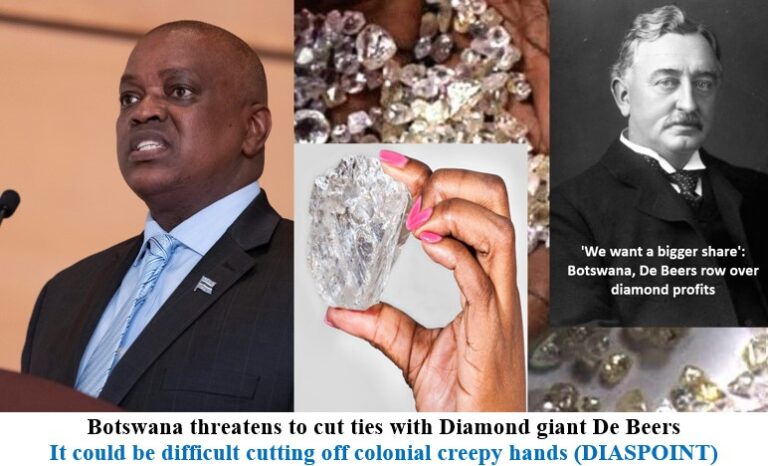 Botswana threatens to cut ties with Diamond giant De Beers