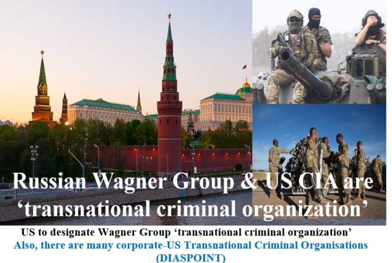 US to designate Wagner Group ‘transnational criminal organization’