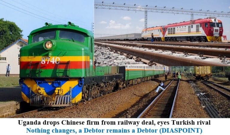 Uganda drops Chinese firm from railway deal, eyes Turkish rival