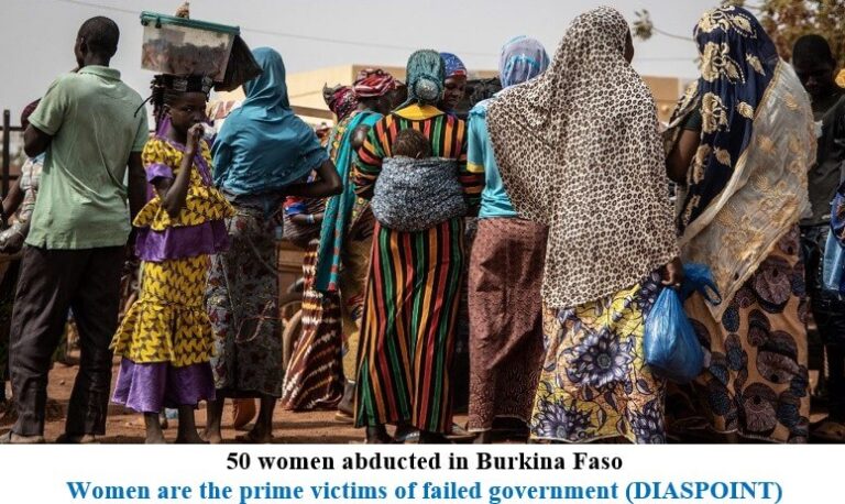 50 women abducted in Burkina Faso