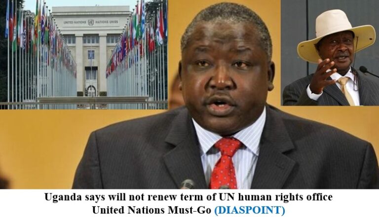 Uganda says will not renew term of UN human rights office