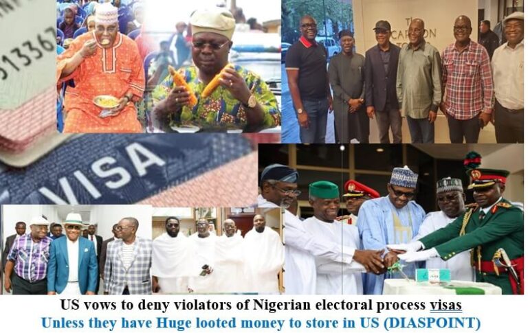 US vows to deny violators of Nigerian electoral process visas