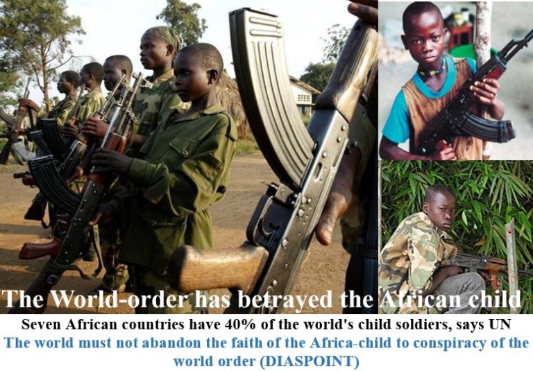 Seven African countries have 40% of the world’s child soldiers, says UN