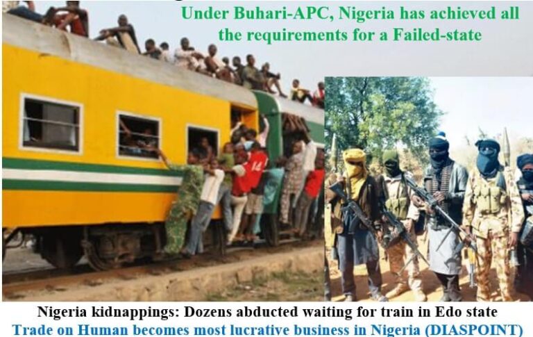 Nigeria kidnappings: Dozens abducted waiting for train in Edo state