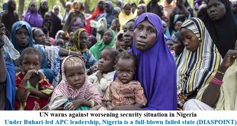 UN warns against worsening security situation in Nigeria