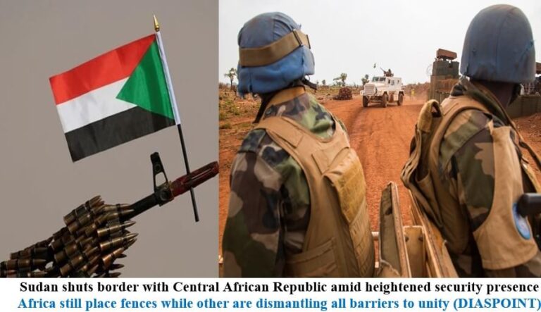 Sudan shuts border with Central African Republic amid heightened security presence